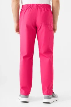 Uniformix Kosmetologia|Stomatologia-Spodnie medyczne uniwersalne, TEAM T1190, Virtual Pink