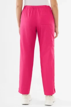 Uniformix Kosmetologia|Stomatologia-Spodnie medyczne uniwersalne, TEAM T1190, Virtual Pink