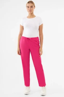Uniformix Kosmetologia|Stomatologia-Spodnie medyczne uniwersalne, TEAM T1190, Virtual Pink