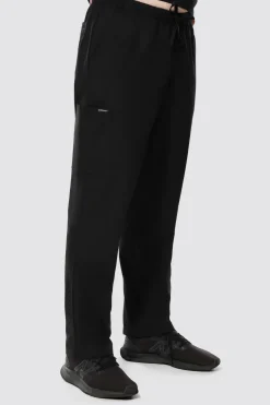 Uniformix Kosmetologia|Stomatologia-Spodnie medyczne uniwersalne TEAM T1190, Black
