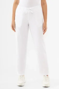 Uniformix Kosmetologia|Stomatologia-Spodnie medyczne uniwersalne TEAM T1190, White