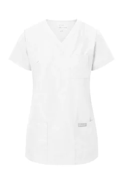 Uniformix Komplety|Promocje-Zestaw medyczny damski TEAM, bluza T1000 + spodnie T1190, White