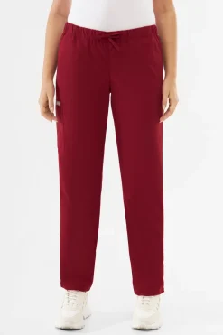 Uniformix Komplety|Promocje-Zestaw medyczny damski TEAM, bluza T1000 + spodnie T1190, Burgundy