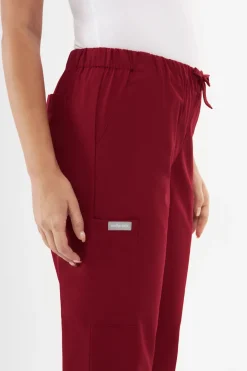 Uniformix Komplety|Promocje-Zestaw medyczny damski TEAM, bluza T1000 + spodnie T1190, Burgundy