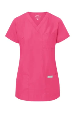 Uniformix Komplety|Promocje-Zestaw medyczny damski TEAM, bluza T1000 + spodnie T1190, Virtual Pink