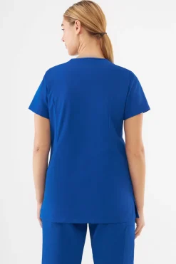 Uniformix Komplety|Promocje-Zestaw medyczny damski TEAM, bluza T1000 + spodnie T1190, Royal Blue