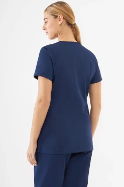 Uniformix Komplety|Promocje-Zestaw medyczny damski TEAM, bluza T1000 + spodnie T1190, Navy