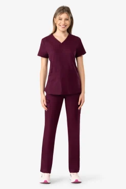 Uniformix Komplety|Promocje-Zestaw medyczny Med Couture Performance Touch - Bluza 7459 + Spodnie 7739, WINE