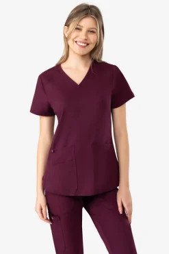 Uniformix Komplety|Promocje-Zestaw medyczny Med Couture Performance Touch - Bluza 7459 + Spodnie 7739, WINE