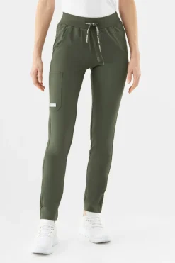 Uniformix Komplety|Promocje-Zestaw medyczny Super Flex, bluza 4000 + spodnie 4030, tea-leaf