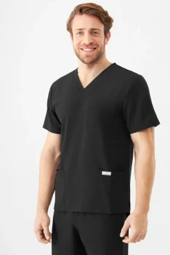 Uniformix Promocje|Komplety-Zestaw medyczny Super Flex, bluza 4050 + spodnie 4070, Black