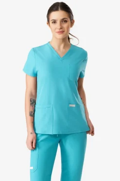 Uniformix Komplety|Promocje-Zestaw medyczny Super Flex, bluza 4000 + spodnie 4030, Teal