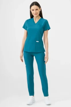 Uniformix Promocje|Komplety-Zestaw medyczny RayOn, bluza 3000 + spodnie 3030, Caraibben blue