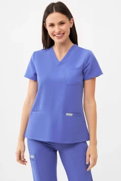 Uniformix Promocje|Komplety-Zestaw medyczny RayOn, bluza 3000 + spodnie 3020, Ceil Blue