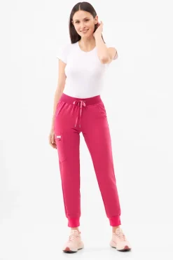 Uniformix Promocje|Komplety-Zestaw medyczny RayOn, bluza 3000 + spodnie 3020, Virtual Pink