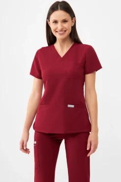 Uniformix Promocje|Komplety-Zestaw medyczny RayOn, bluza 3000 + spodnie 3020, Burgundy