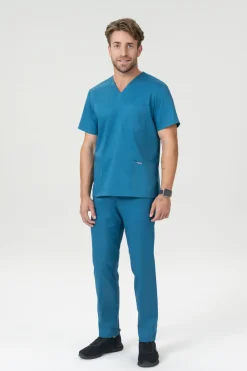 Uniformix Promocje|Komplety-Zestaw medyczny FLEX ZONE bluza FZ2051 + spodnie FZ2050, morski