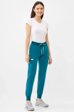 Uniformix Promocje|Komplety-Zestaw medyczny RayOn, bluza 3000 + spodnie 3020, Caribbean Blue