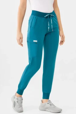 Uniformix Promocje|Komplety-Zestaw medyczny RayOn, bluza 3000 + spodnie 3020, Caribbean Blue