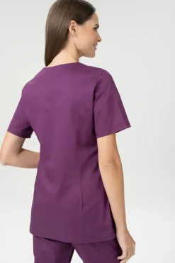 Uniformix Komplety|Promocje-Zestaw medyczny FLEX ZONE bluza FZ1001B + spodnie FZ2049, wino