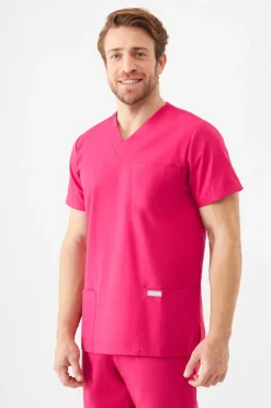 Uniformix Komplety|Promocje-Zestaw medyczny uniwersalny TEAM, bluza T1260 + spodnie T1190, Virtual Pink